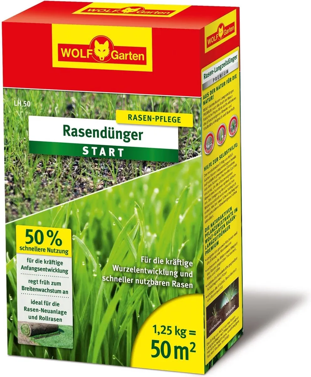 WOLF-Garten Start Gazonmest 1,25kg - 50m²