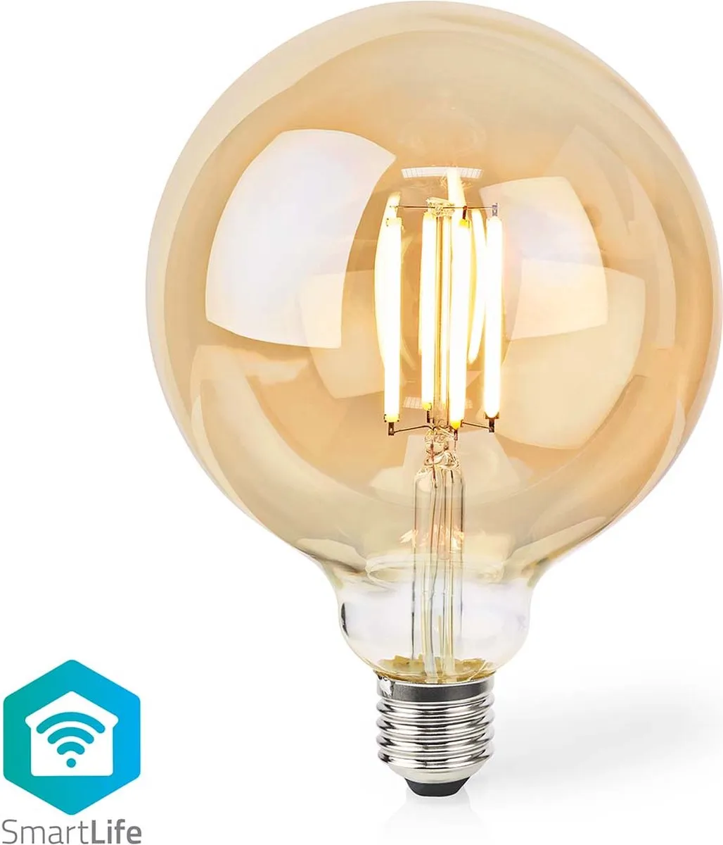 Nedis SmartLife LED Filamentlamp E27 806lm - Goudkleurig
