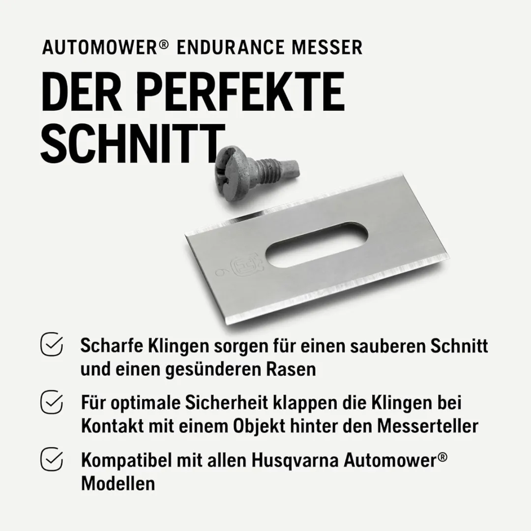 Husqvarna Endurance Mesjes - 6 Stuks