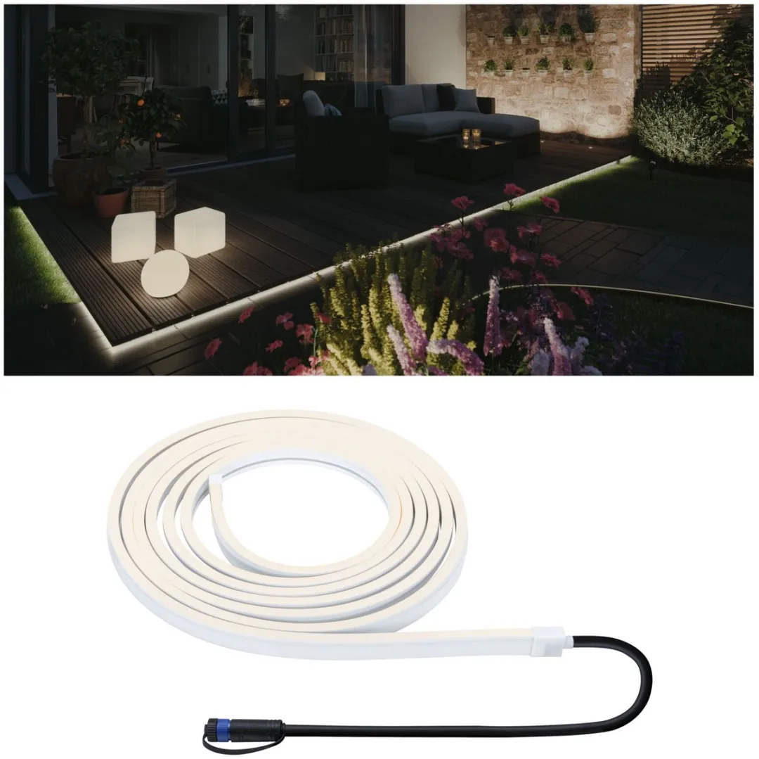 Plug & Shine LED Strip Smooth Afzonderlijke strip IP68 3000K 26W Wit