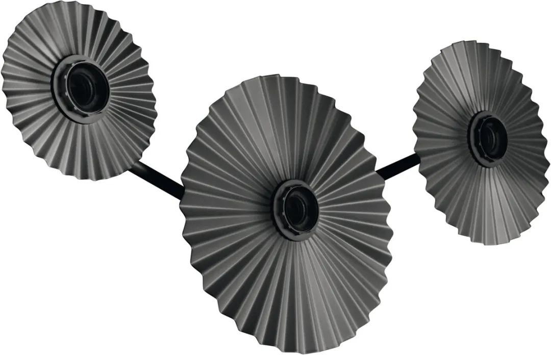 Osram Decor Plisse Wandlamp 3xE27