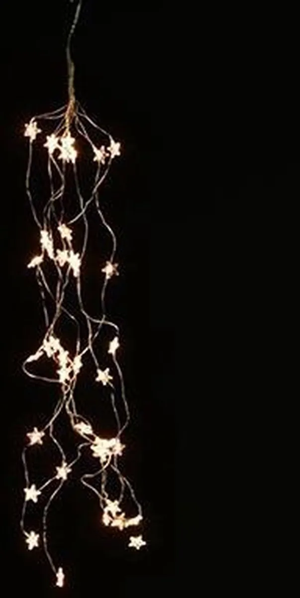 Anna's Collection Kerstverlichting Cascadelichtjes 40 Stuks - Warm Wit