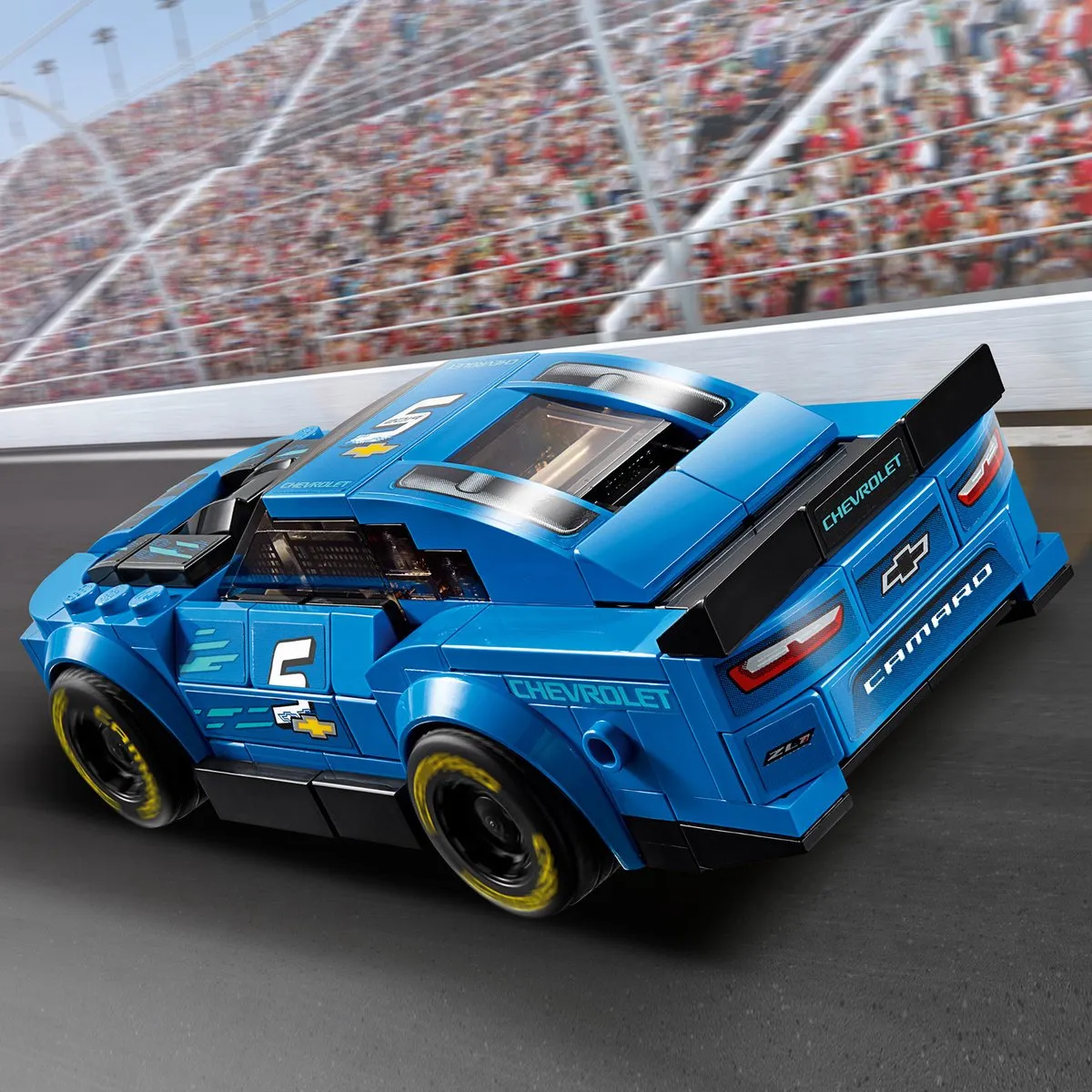 LEGO Speed Champions Chevrolet Camaro ZL1 75891 - 198 Stukken - Blauw