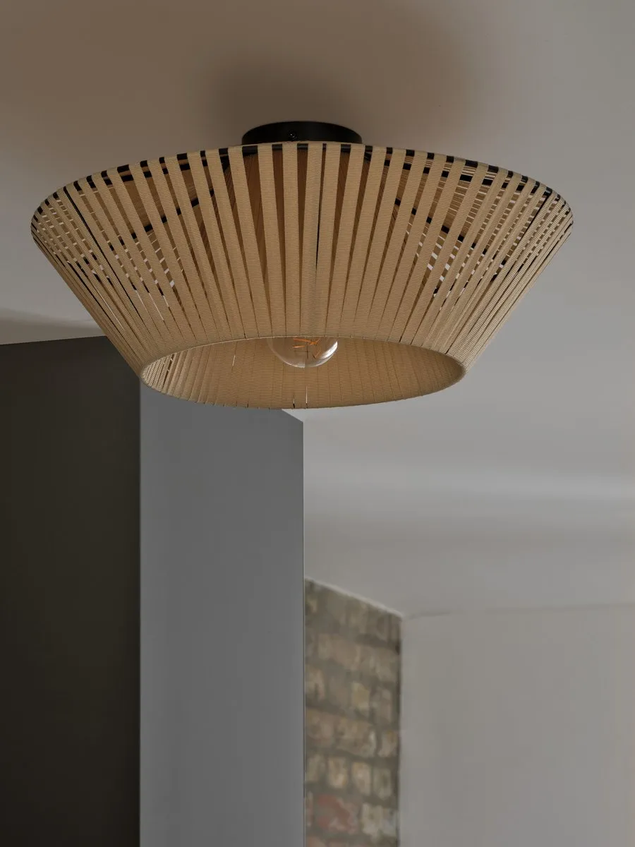 Osram Decor Stripes Plafondlamp E27 - Beige - afbeelding 6 van 6