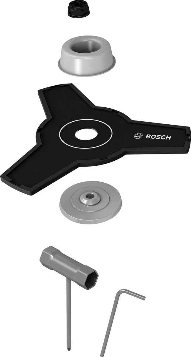 Bosch Bosmaaiermes Accessoire Set - o.a. mesbeschermer