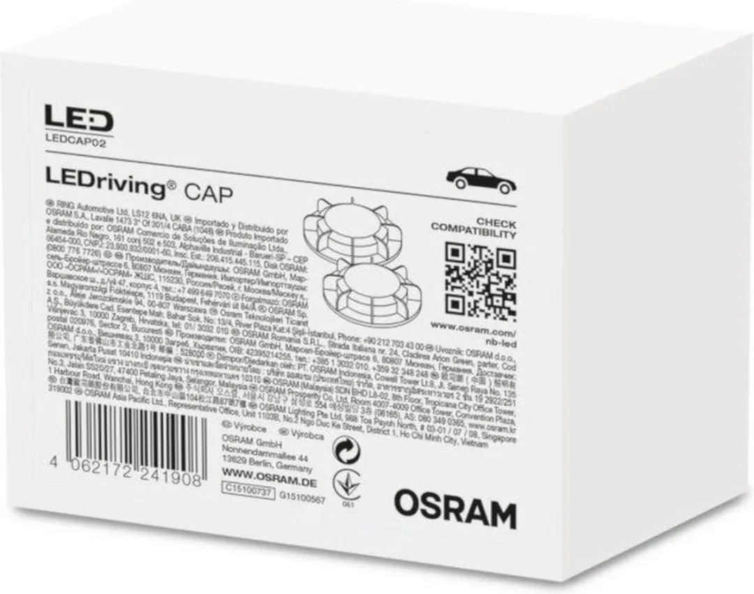 Osram Night Breaker H7-LED Adapter - 2 Stuks