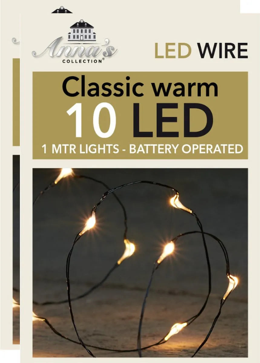 Anna's Collection Draadverlichting 10 LED