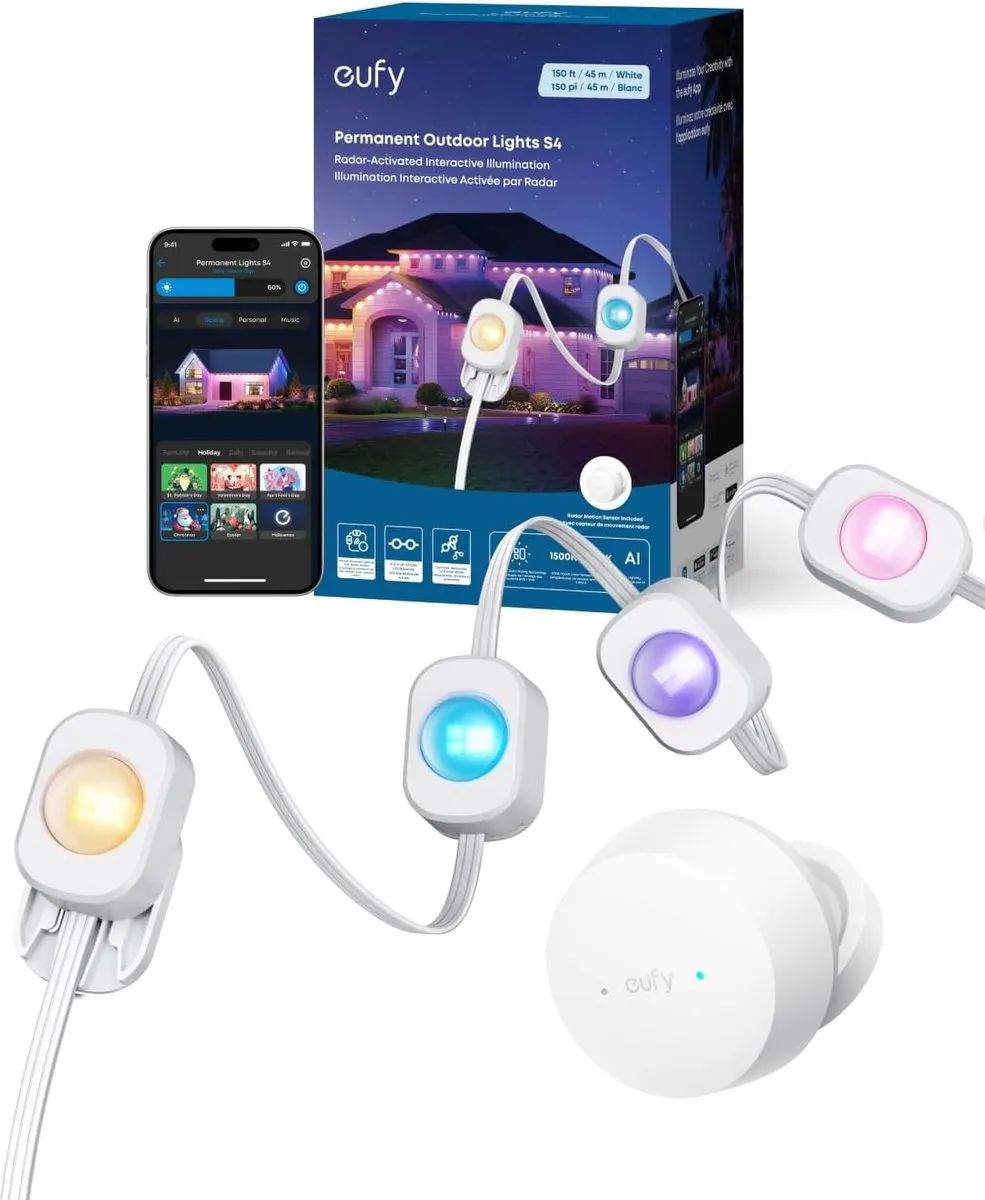 Eufy Permanente Buitenverlichting S4