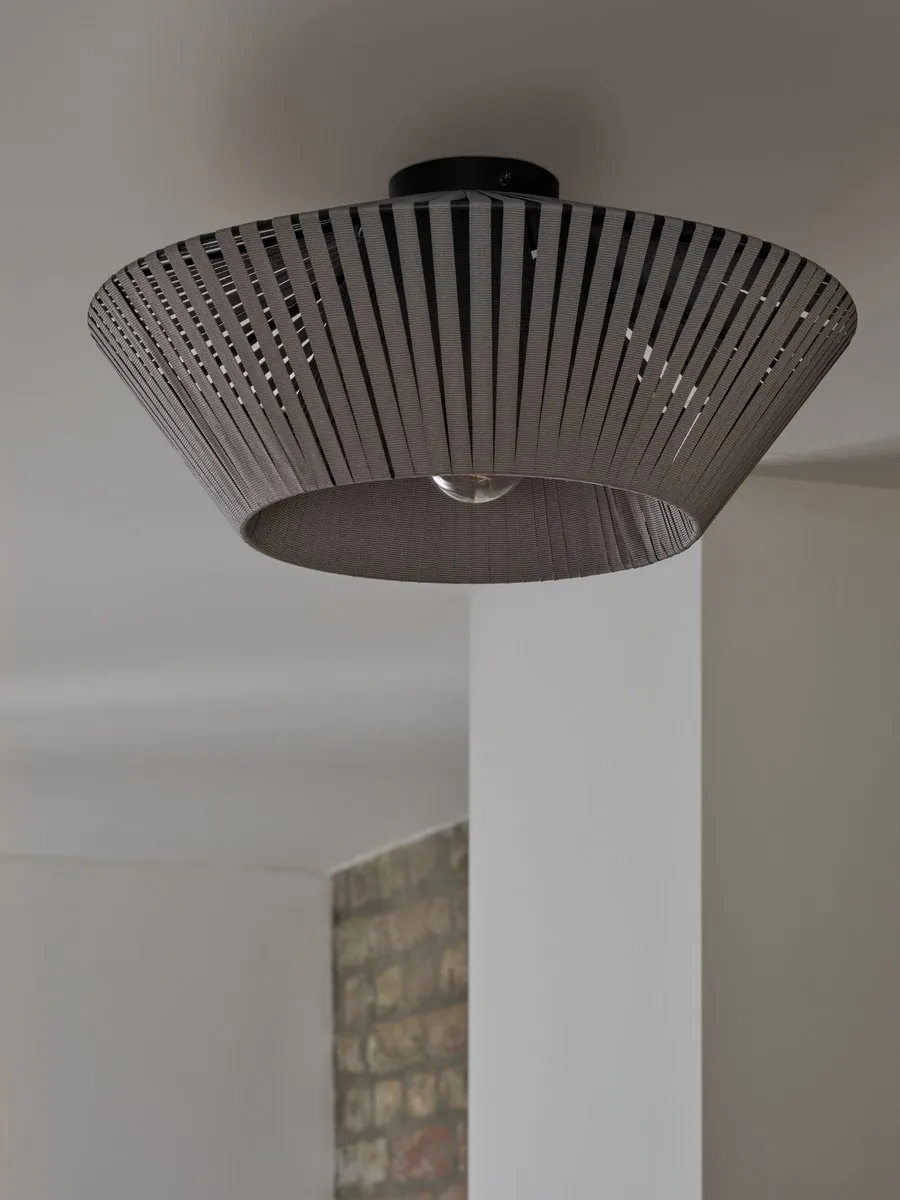 Osram Decor Stripes Plafondlamp E27 - 405mm Donkergrijs