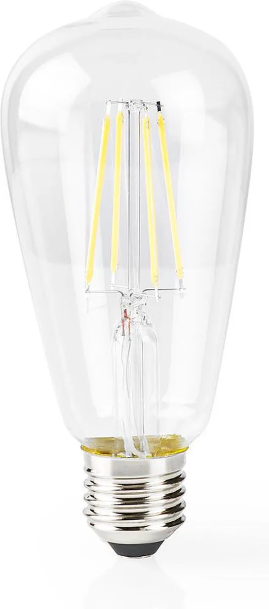 Nedis SmartLife LED Filamentlamp E27 5W Warm Wit ST64