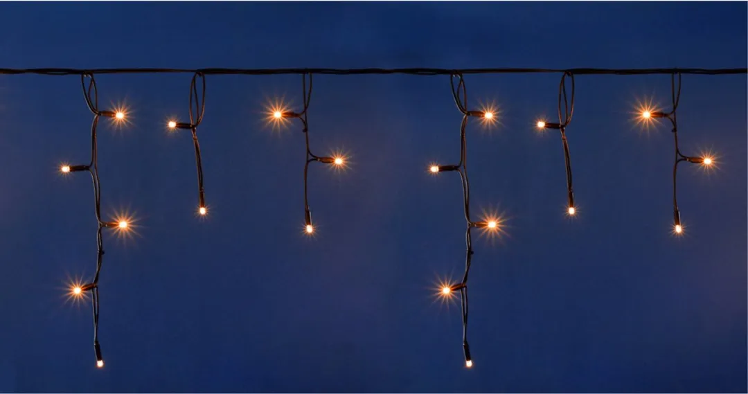 Anna's Collection Kerstverlichting IJspegel 300 Warm Wit - 12x0,35m