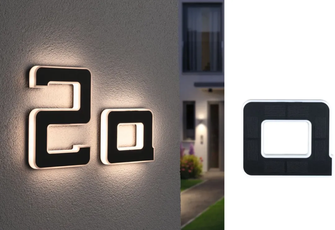 Paulmann Solar LED Huisnummerverlichting Letter A