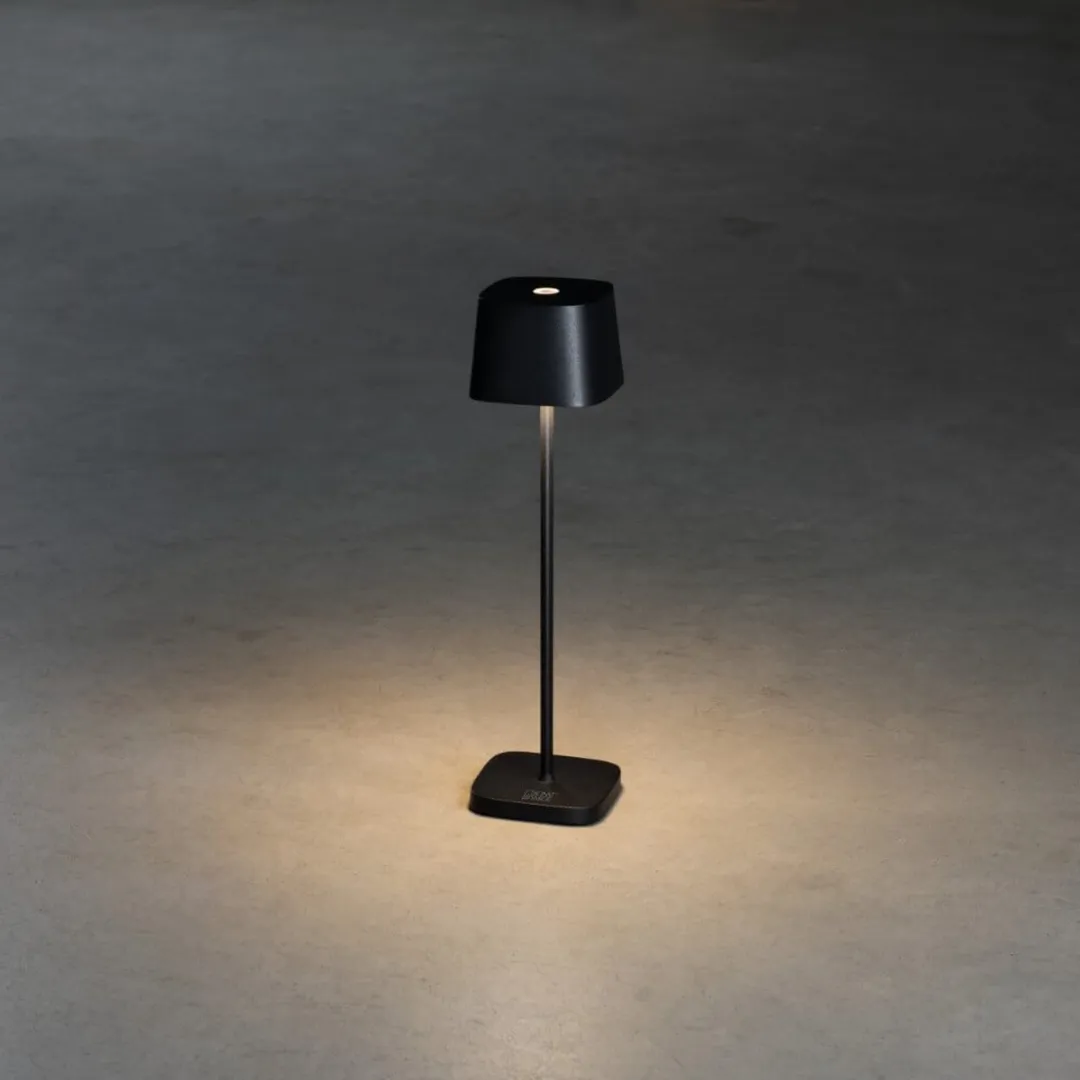 Konstsmide Capri mini Draadloze Tafellamp 2.2W - Zwart