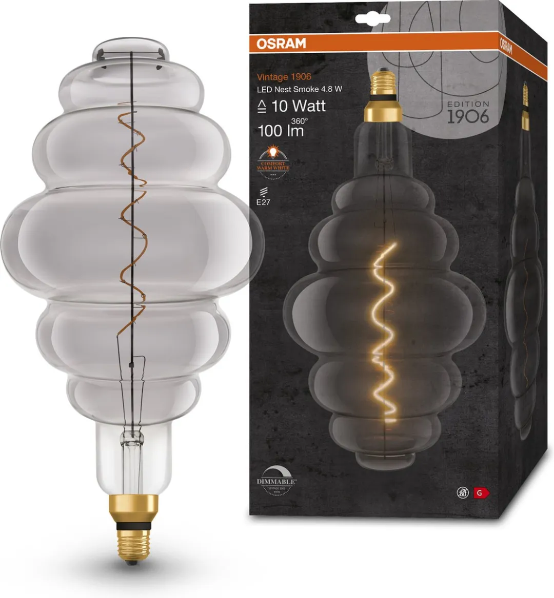Osram LED-lamp E27 4.8W Warmwit