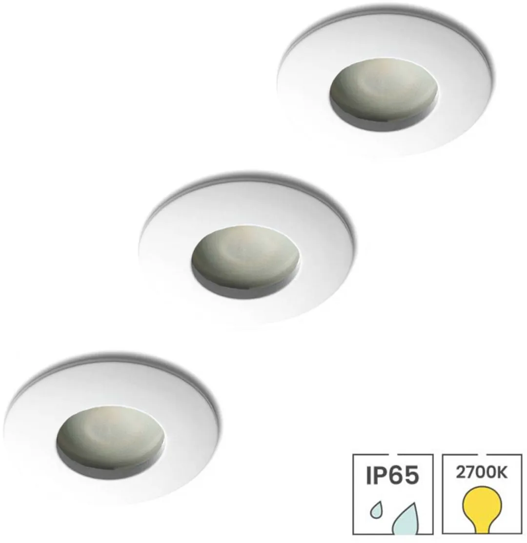 Lybardo Inbouwspots Badkamer 3-pack
