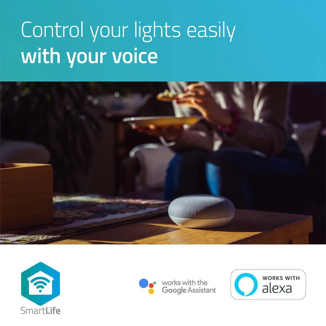 Nedis SmartLife LED Spot GU10 5W - Mat - 2700-6500K - 1 Stuks - afbeelding 6 van 6