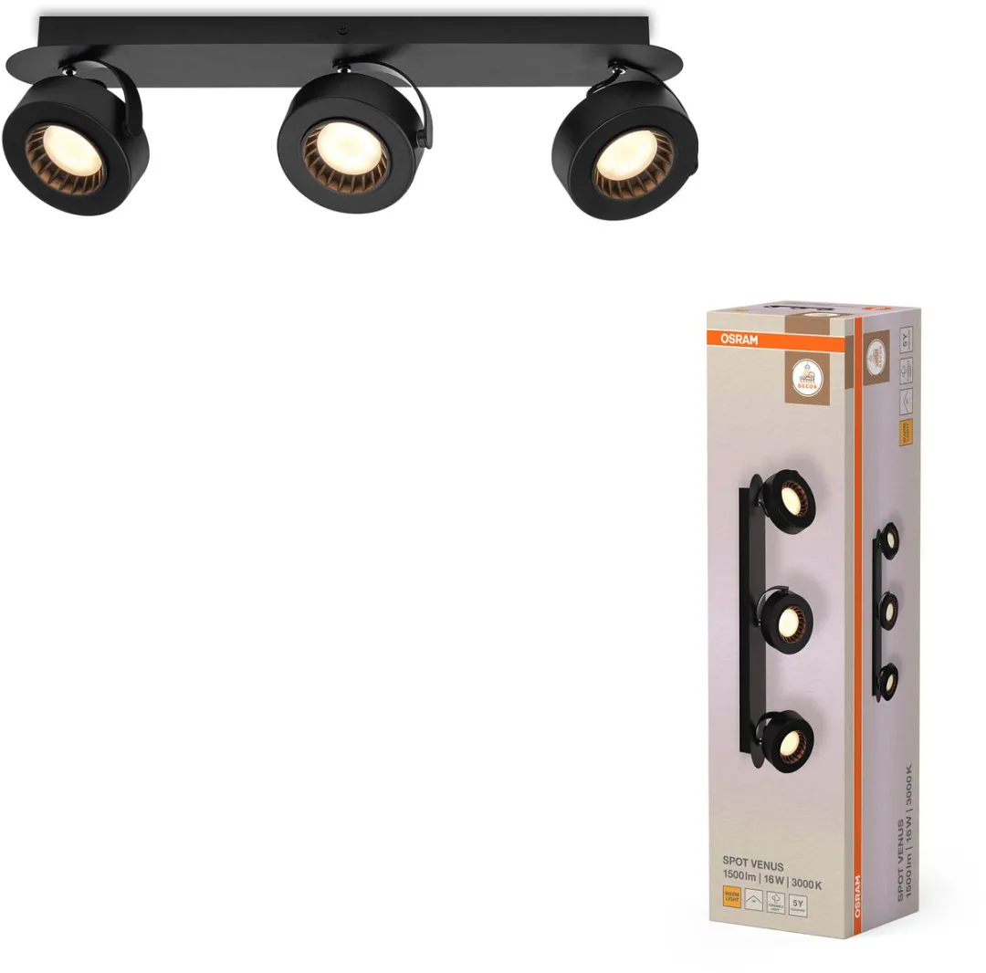 Osram Decor Spot Venus 16W - 650lm - Zwart