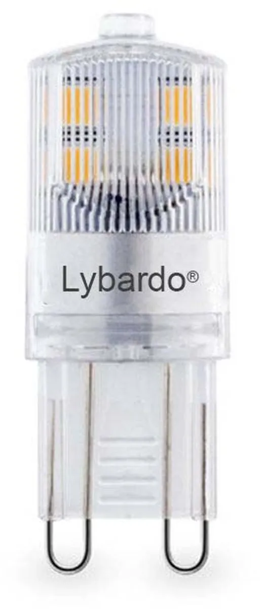 Lybardo G9 LEDlamp 2W 2700K - 10 Stuks - 170 Lumen