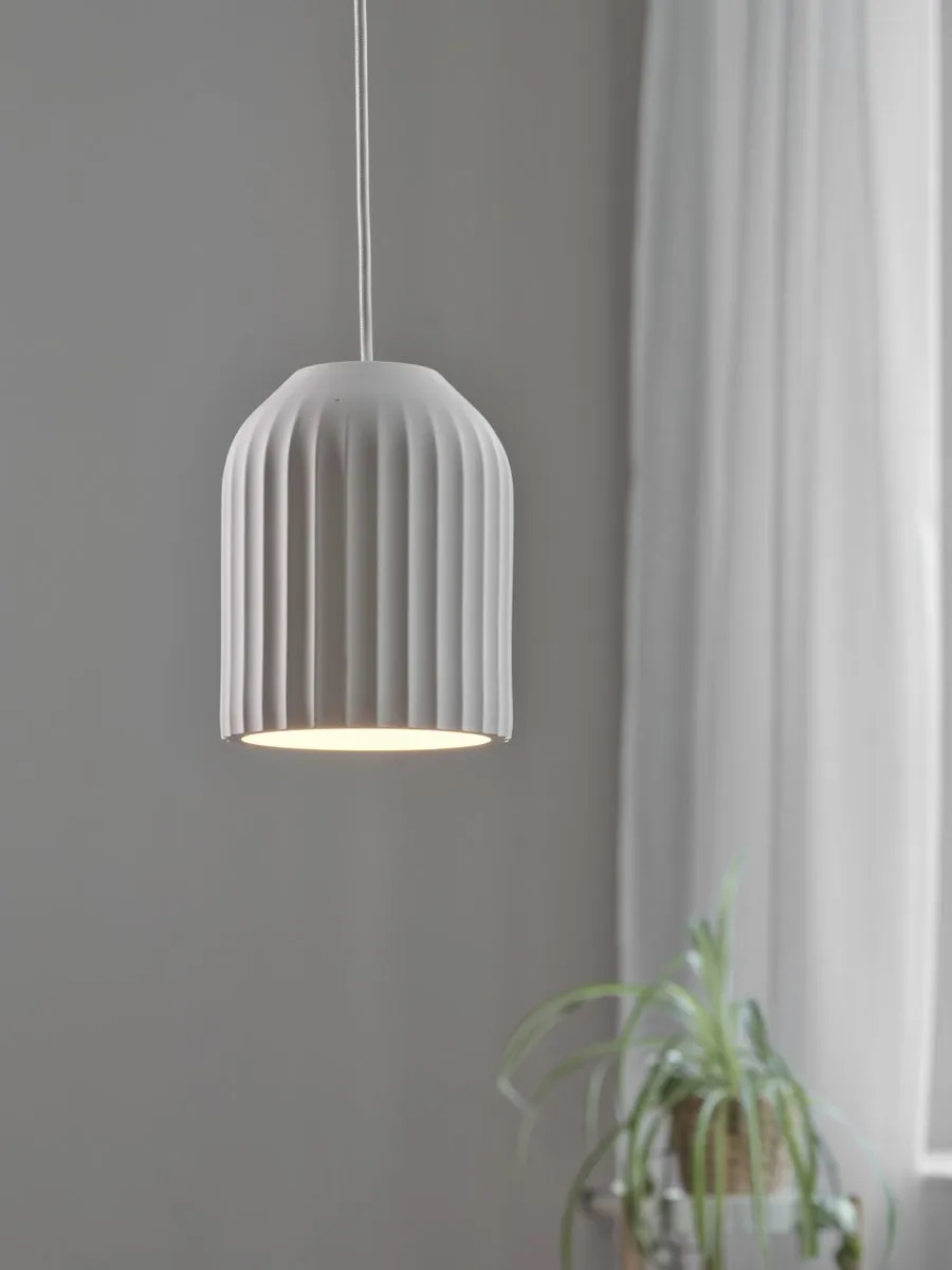 Osram Decor Plaster Routes Hanglamp 150mm - E27 - Wit - afbeelding 6 van 6