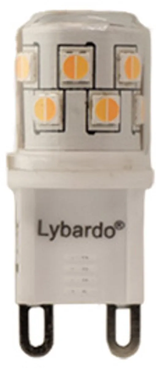 Lybardo G9 LEDlamp 2.5W Dim to Warm 190lm - 10 Stuks