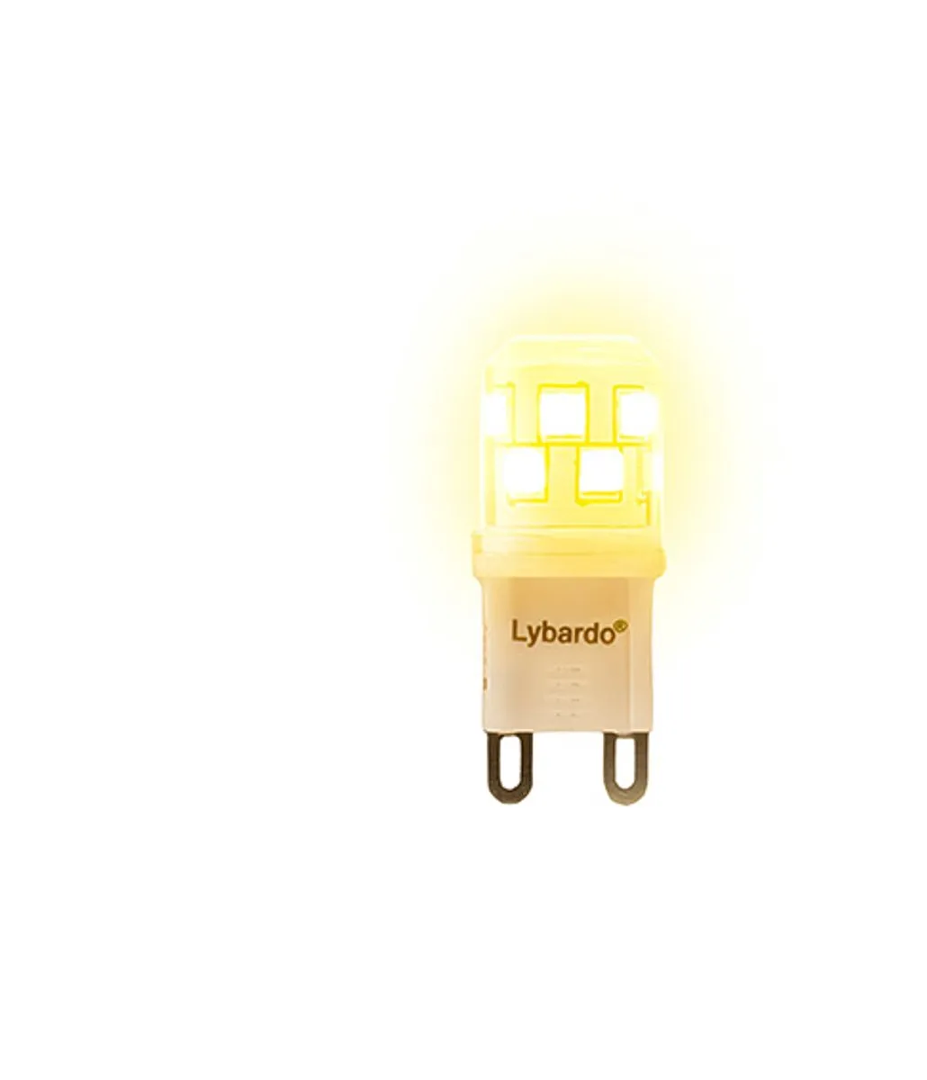 Lybardo G9 LEDlamp 2.5W Dim to Warm 190lm - 10 Stuks