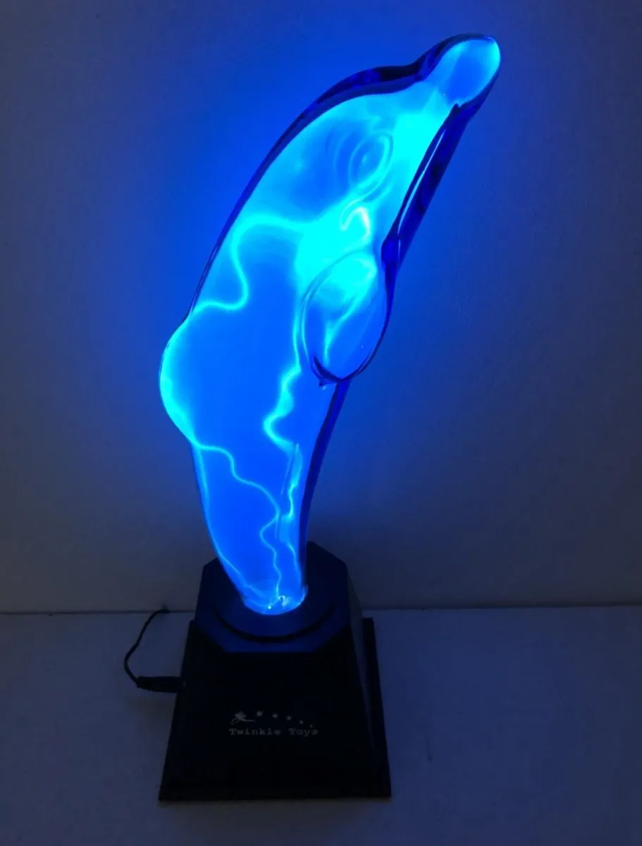 Twinkle Toys Plasma Lamp Dolfijn - Blauw Licht 10W