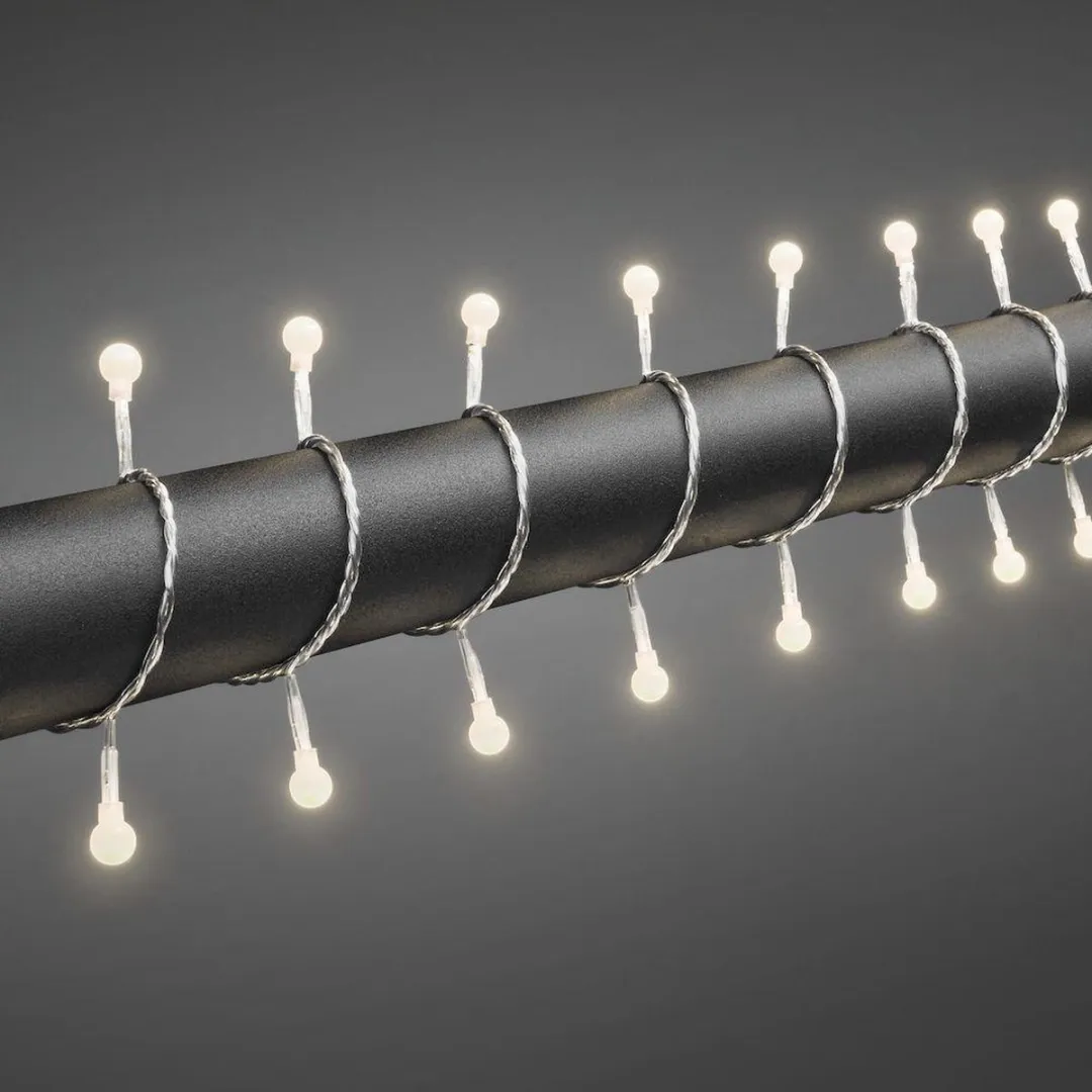 Konstsmide 3691 Snoerverlichting 80 LED - 632cm - Warmwit - afbeelding 4 van 5