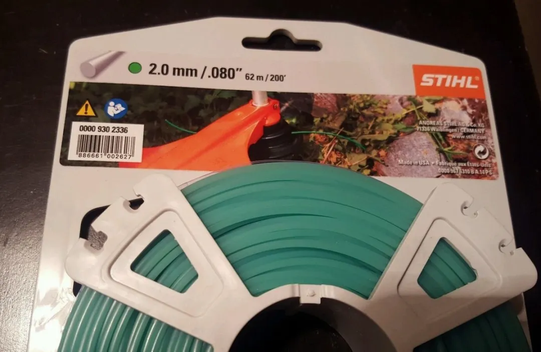 Stihl Maaidraad Ø2,0mm x 60m Groen
