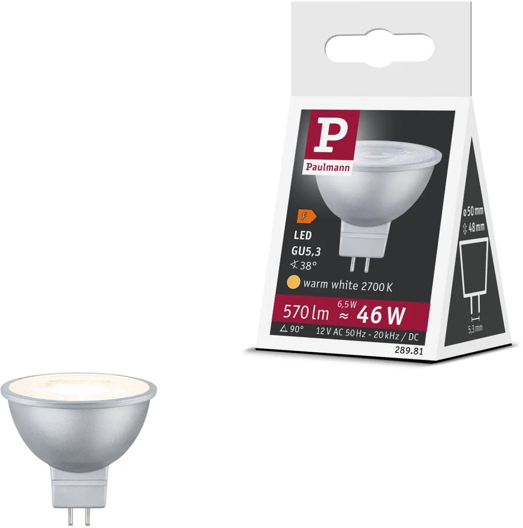 Paulmann LED Reflector GU5.3 6,5W 570lm