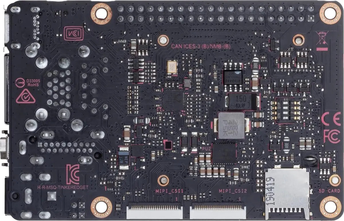 ASUS Tinker Edge T 90ME0140-M0EAY0 Moederbord - HDMI