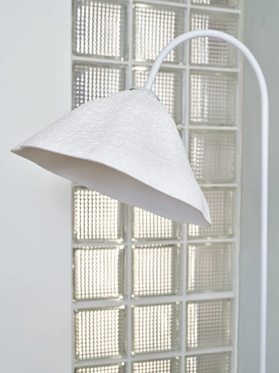 Osram Decor Lotus Leaf Vloerlamp - Wit - E14 - 1530mm - afbeelding 6 van 6