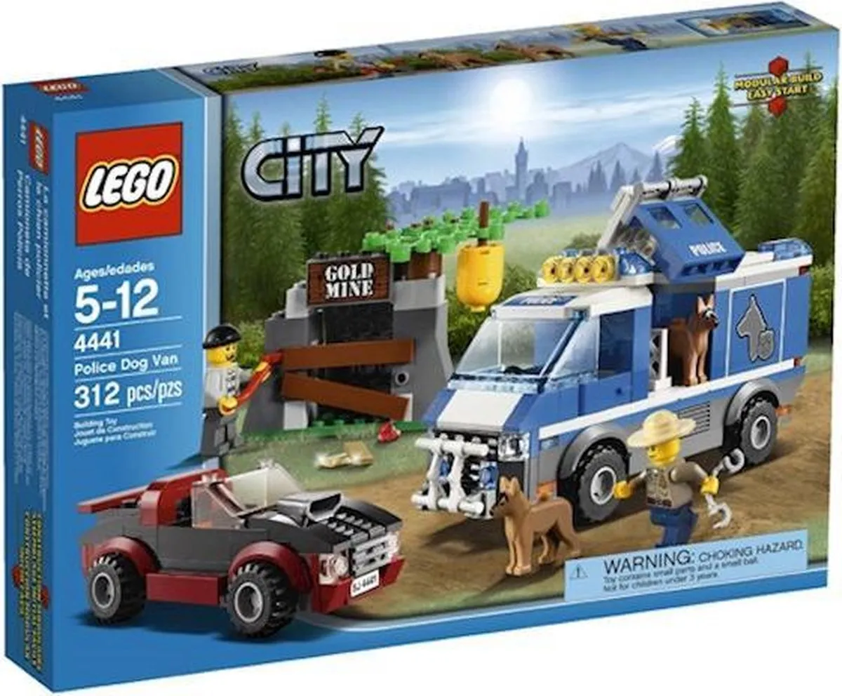 LEGO City Politiehondenwagen 4441