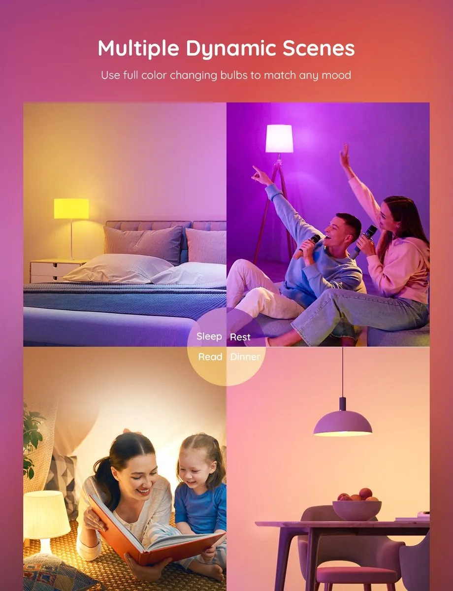 Govee RGBWW Smart LED E27 800lm - 9W
