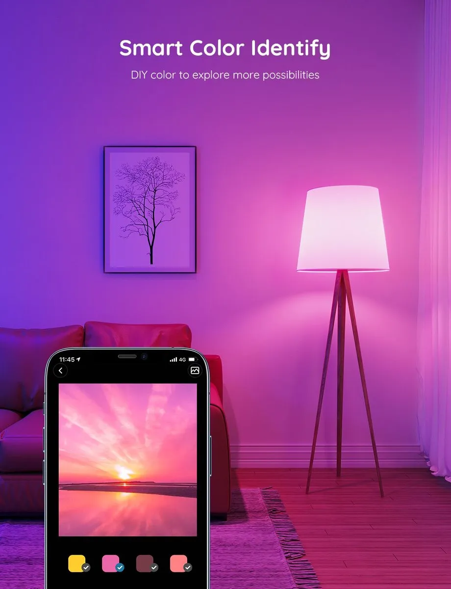 Govee RGBWW Smart LED E27 800lm - 9W