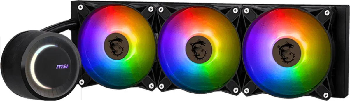 MSI MAG CORELIQUID E360 Processor Koeling - 360mm - Zwart