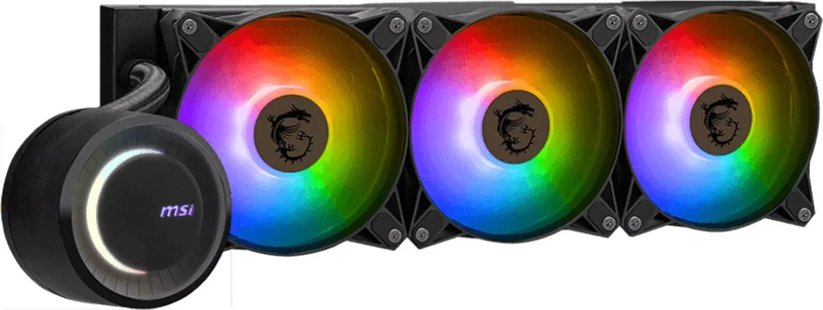 MSI MAG CORELIQUID E360 Processor Koeling - 360mm - Zwart