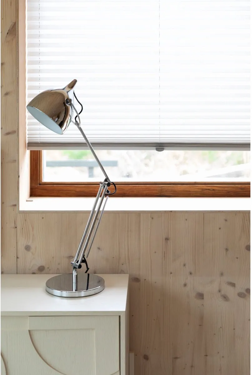 Zuiver Reader Bureaulamp Chrome - Zilver