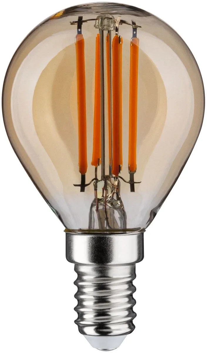 Paulmann 1879 Filament LED-kogellamp E14 450lm - 1800K - Goud