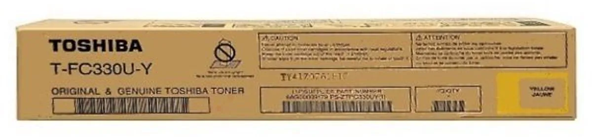 Toshiba T-FC330EY Tonercartridge Geel