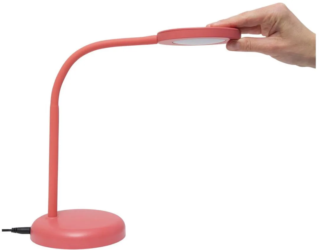 MAUL Bureaulamp MAULjoy LED 3.000 K standvoet pink