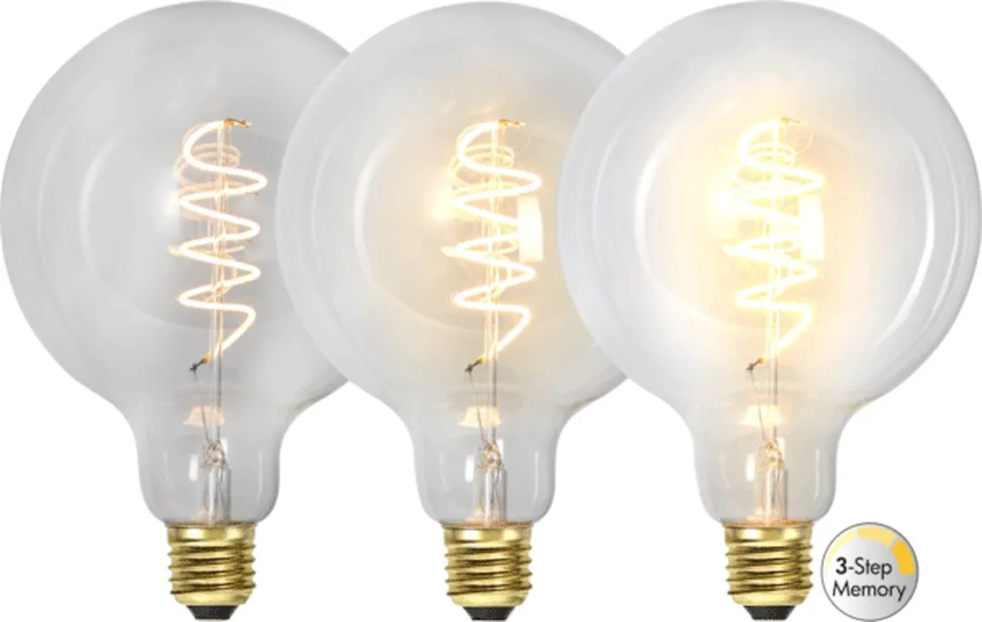 Star Trading G125 Globelamp 4W Super Warm Wit - afbeelding 6 van 6
