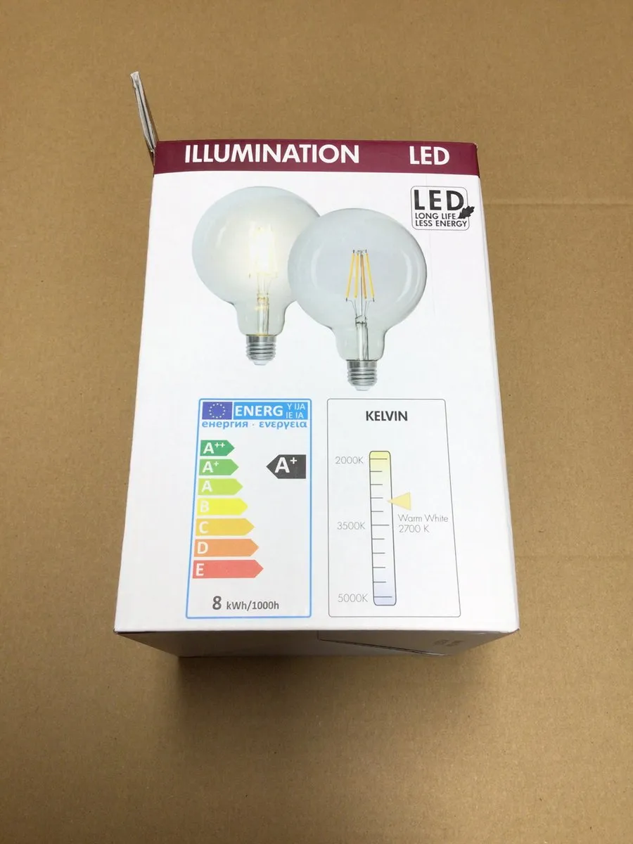 Star Trading G125 Globelamp E27 7.5W - Extra Warm Wit