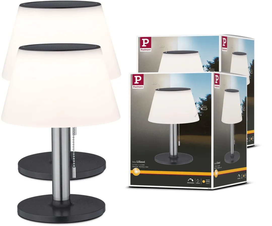 Paulmann Solar LED Tafellamp Lillesol Set
