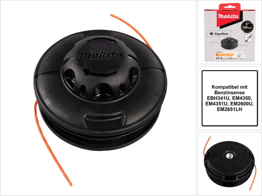 Makita 2-draadkop Tap&Go 2,4mm UR012G - 191D93-3