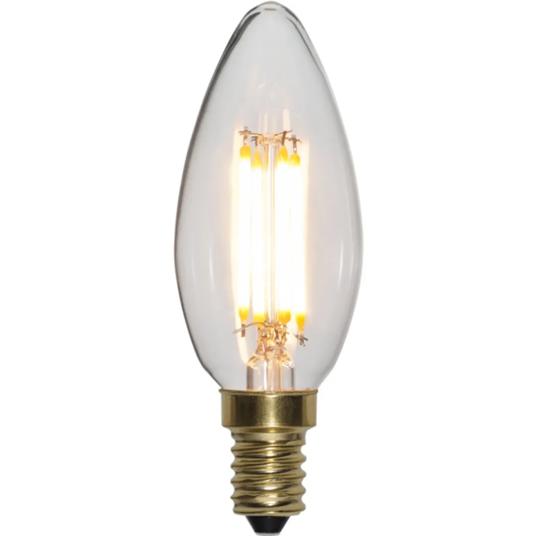 Star Trading Kaarslamp E14 4W Super Warm Wit