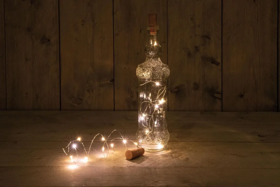 Anna's Collection Flessendop LED Verlichting 10 LED - 2 Stuks - afbeelding 2 van 2