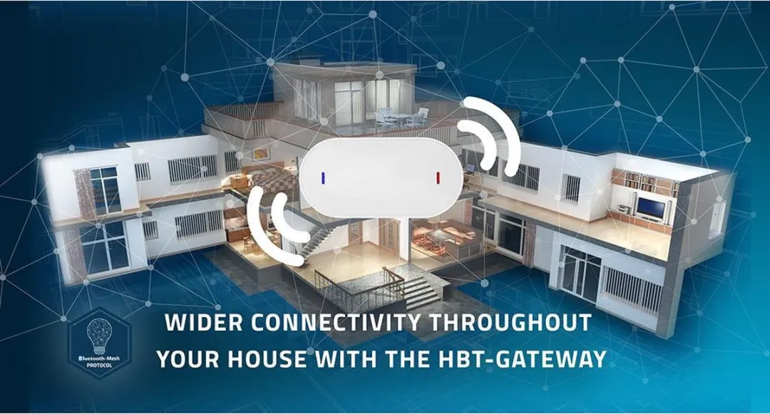 Caliber HBT-Gateway Smart Home Hub - 9999 Lichtpunten - Wit