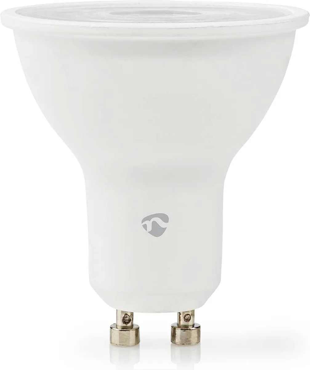 Nedis SmartLife RGB/Wit GU10 Spot - 4.7W - 345lm - Mat - 1 Stuks
