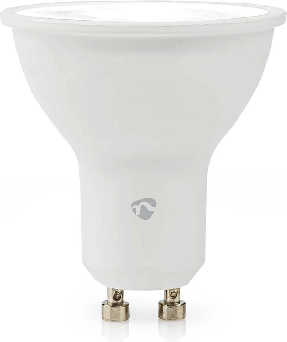Nedis SmartLife RGB/Wit GU10 Spot - 4.7W - 345lm - Mat - 1 Stuks