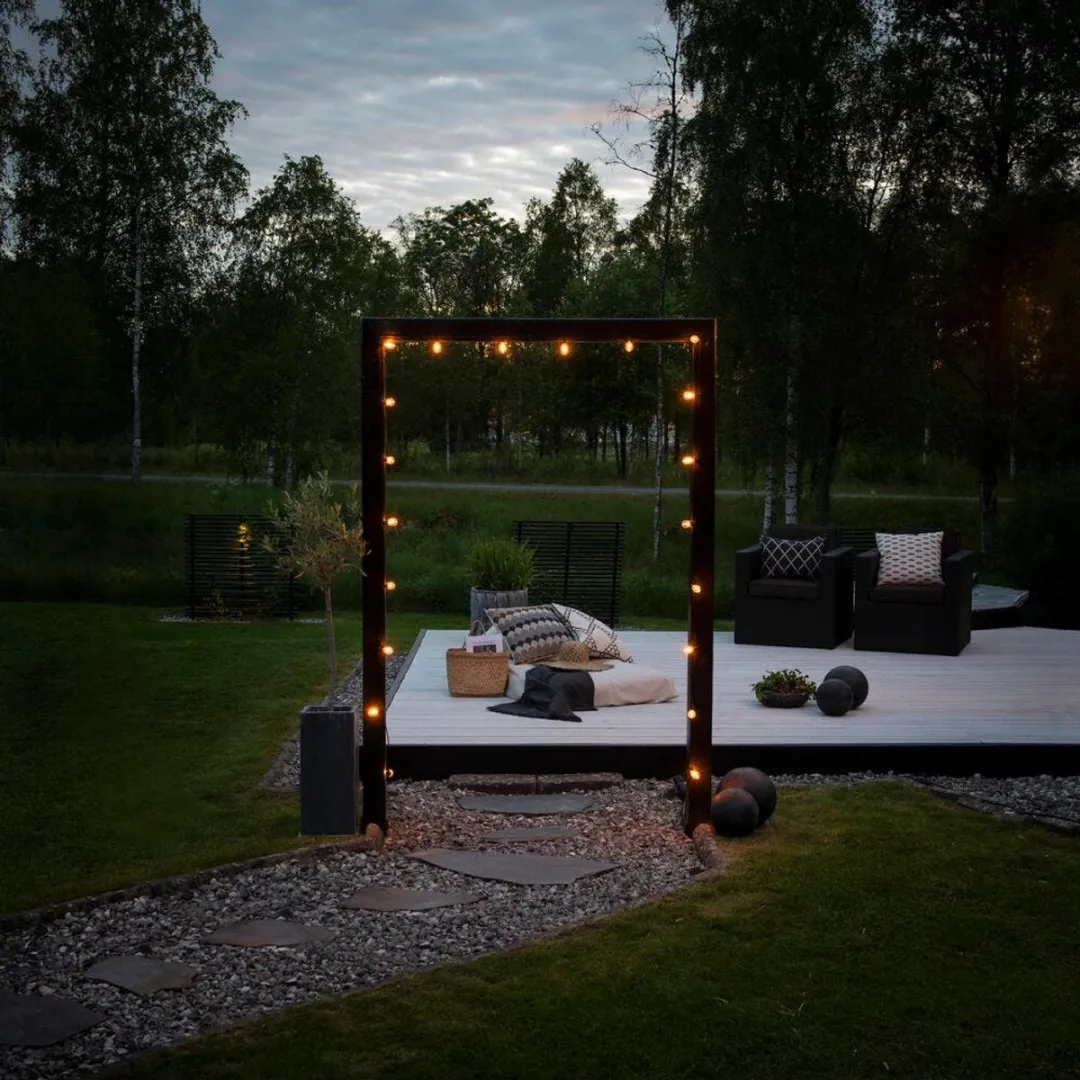 Konstsmide Partylight Startset 20 Lampjes 2794-800 - Zwart